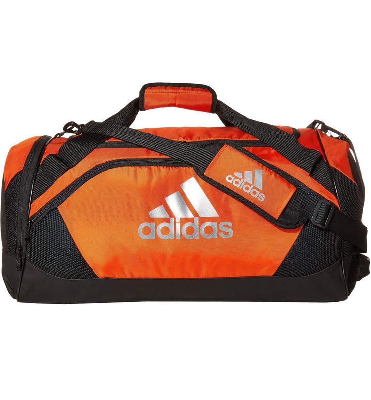 adidas Team Issue 2 Medium Duffel Bag Team Orange, Blue and Green, One Size