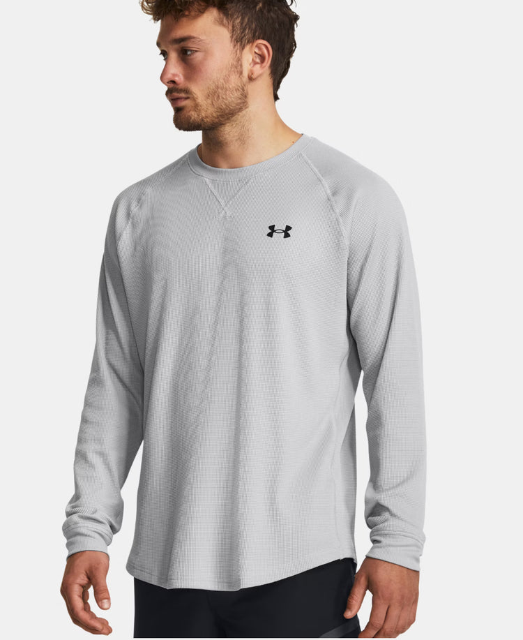 Men's UA Waffle Crew Long Sleeve. Size M and L.