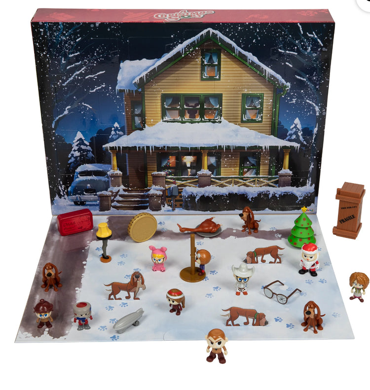 A Christmas Story Advent Calendar 24 days of Fun Collectible Surprises from The Movie A Christmas Story