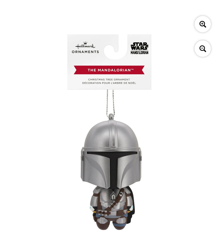 Hallmark Star Wars: The Mandalorian Christmas Ornament, Shatterproof