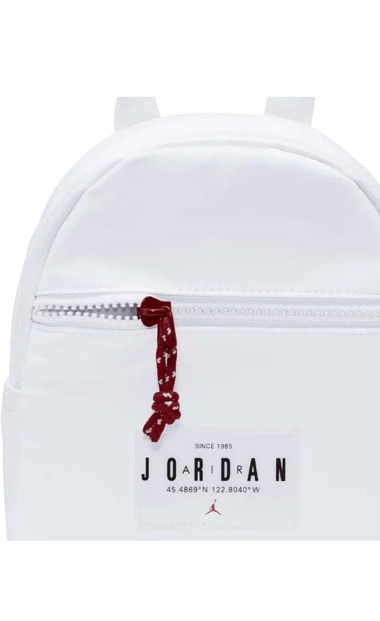 Jordan Mini Backpack (White/), Small