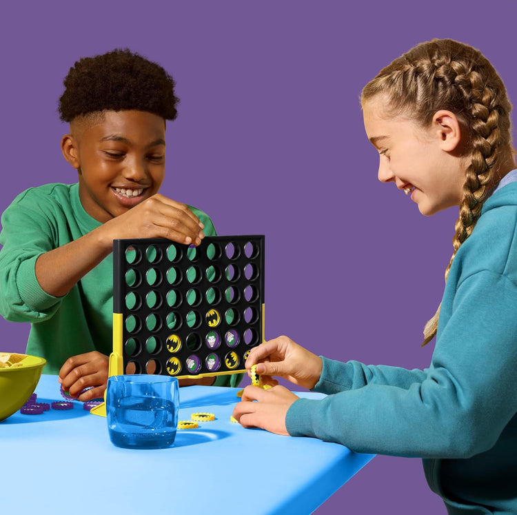 Hasbro Gaming CONNECT 4 BATMAN Strategy Board Game, 2 Players | Ages 6 and Up | Amazon Exclusive.