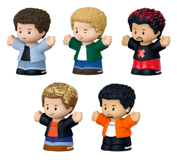 Little People Collector NSYNC Special Edition Set in a Display Gift Package for Adults & Music Fans, 5 Figures