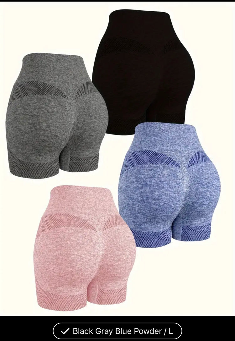 Women’s butt lifting yoga shorts.