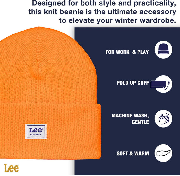 Lee Workwear Men’s 2Pk Beanie. These come in two packs as shown.