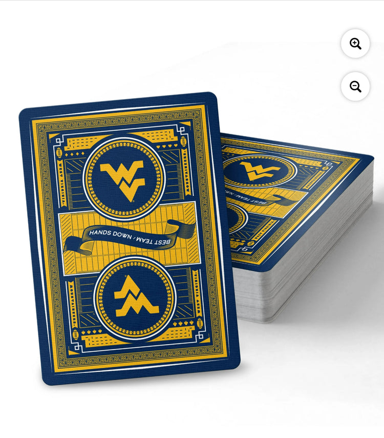 YouTheFan NCAA West Virginia Mountaineers Classic Series Playing Cards.