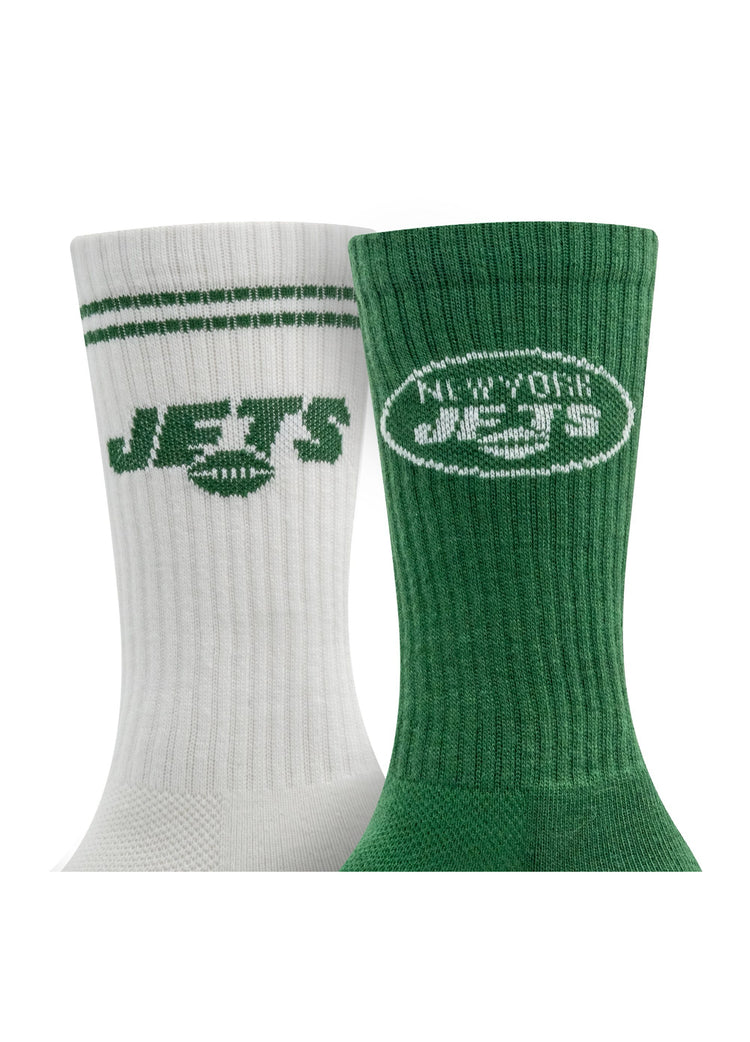 NFL Adult 2-Pack socks. New York Jets.