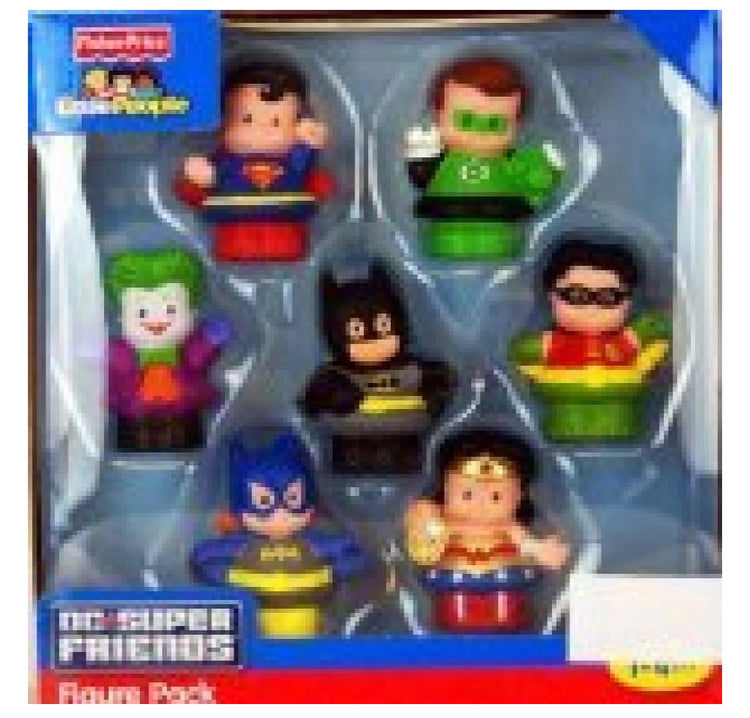 Little People Fisher Price DC Super Friends Exclusive Figure Pack of 7