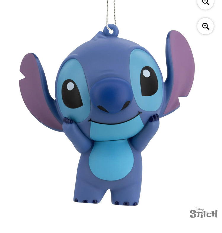 Hallmark Disney Lilo & Stitch Christmas Ornament, Shatterproof. Great Christmas gift.