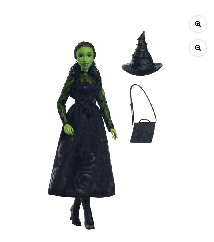 Universal Pictures’ Wicked Elphaba Fashion Doll with Removable Fashions & Accessories. This is the error wicked.com