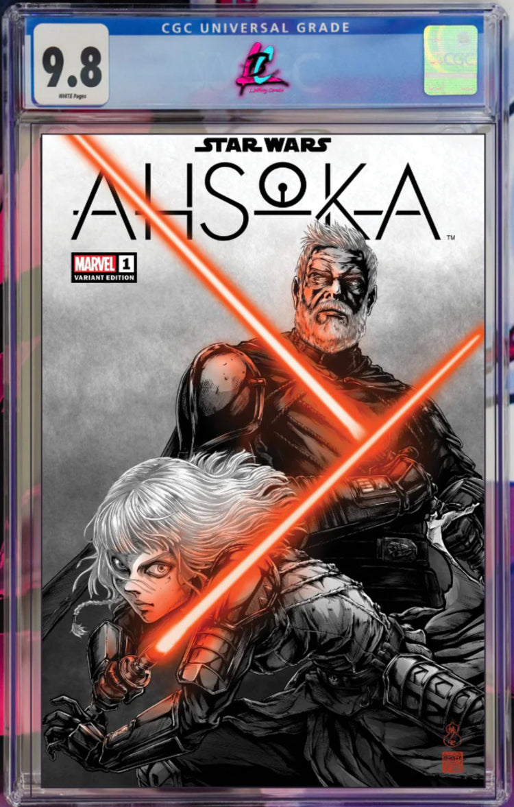 Limited to 3000. Star Wars AHSoKA. CGC Universal Grade 9.8.