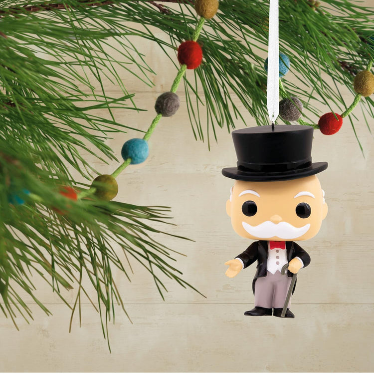 Hallmark Hasbro Mr. Monopoly Funko POP! Christmas Ornament