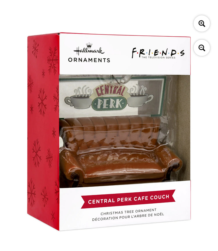 Hallmark Friends Central Perk Cafe Couch Christmas Ornament