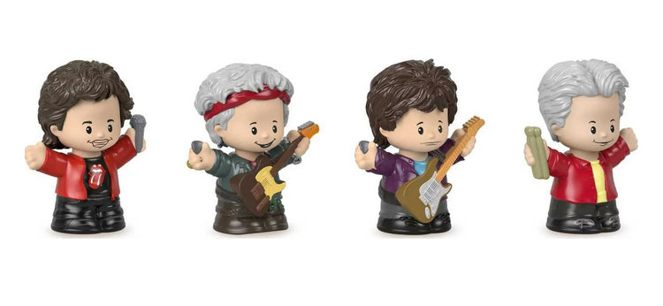 Little People Collector The Rolling Stones Figure 4-Pack