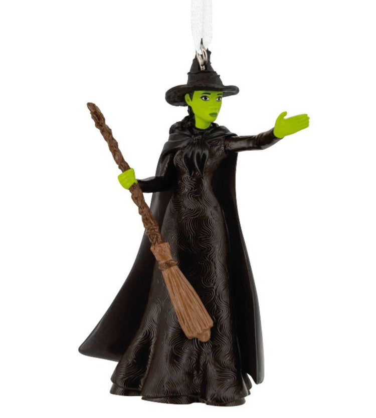 Hallmark Wicked Elphaba Christmas ornament.