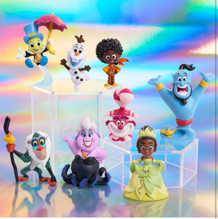 Disney100 Years of Magical Moments, Limited Edition 8-piece Figure Set, Kids Toys for Ages 3 Up by Just Play