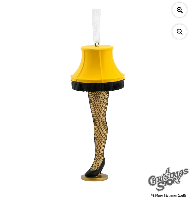 Hallmark A Christmas Story Leg Lamp Christmas Ornament.