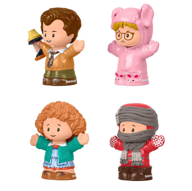 Fisher-Price Little People Collector A Christmas Story Special Edition Figure Set, 4 Figurines