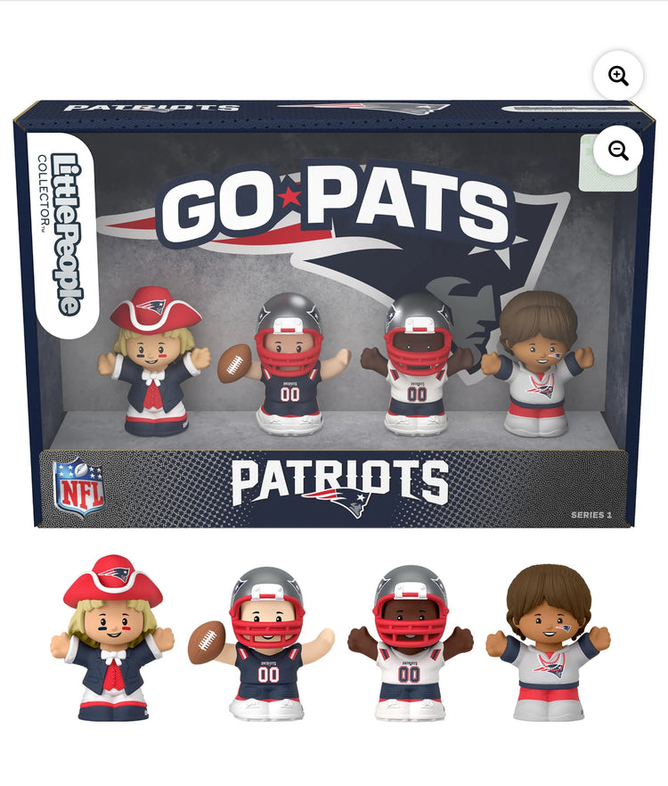 Fisher-Price Little People New England Patriots Four-Piece NFL Collector Set