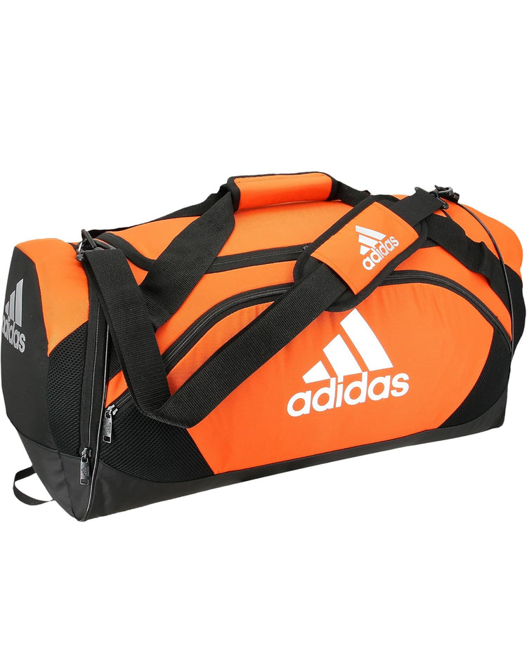 adidas Team Issue 2 Medium Duffel Bag Team Orange, Blue and Green, One Size