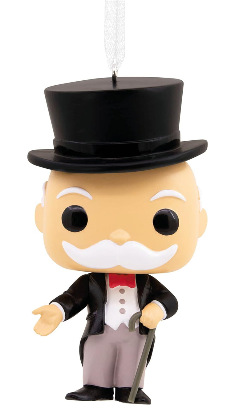 Hallmark Hasbro Mr. Monopoly Funko POP! Christmas Ornament