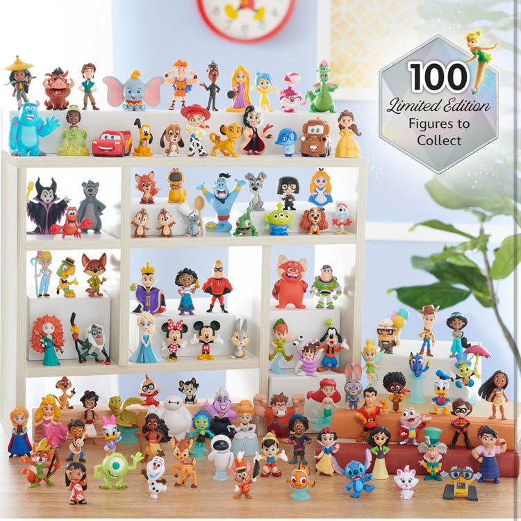 Disney100 Years of Magical Moments, Limited Edition 8-piece Figure Set, Kids Toys for Ages 3 Up by Just Play