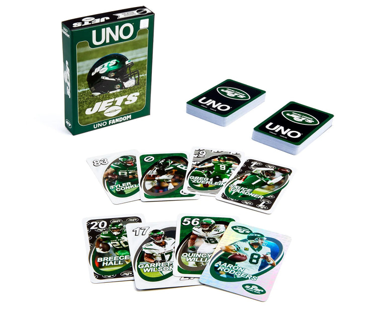 UNO Fandom NFL New York Jets Game Deck.