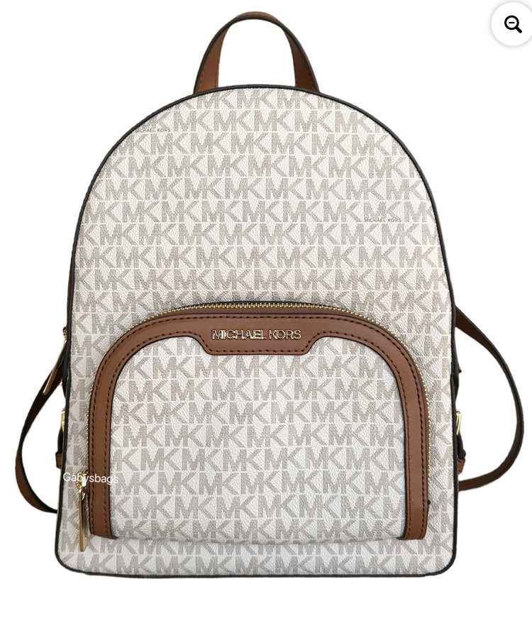 Michael Kors Jaycee Medium Vanilla Backpack