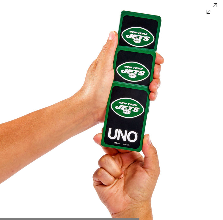 UNO Fandom NFL New York Jets Game Deck.