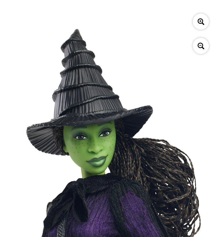 Universal Pictures’ Wicked Deluxe Elphaba Fashion Doll & Accessories with Braided Hair & Possibility. This is the error wicked.com