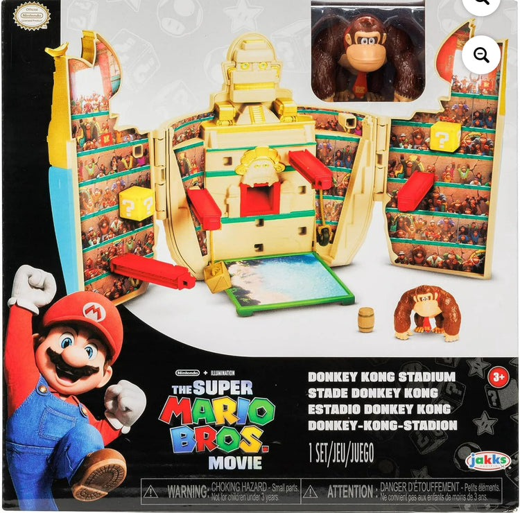 Super Mario Bros. The Movie Donkey Kong Stadium Play set