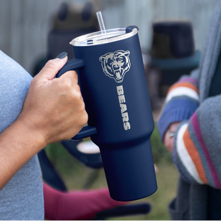 40 oz x 2 pack. Insulated tumblers. Chicago Bears