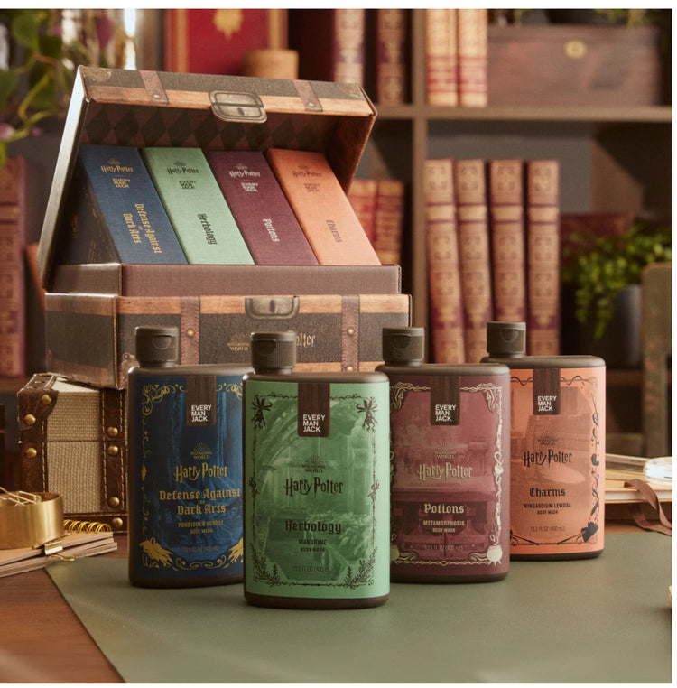 Every Man Jack body wash. Harry Potter Body Wash Collector's Set