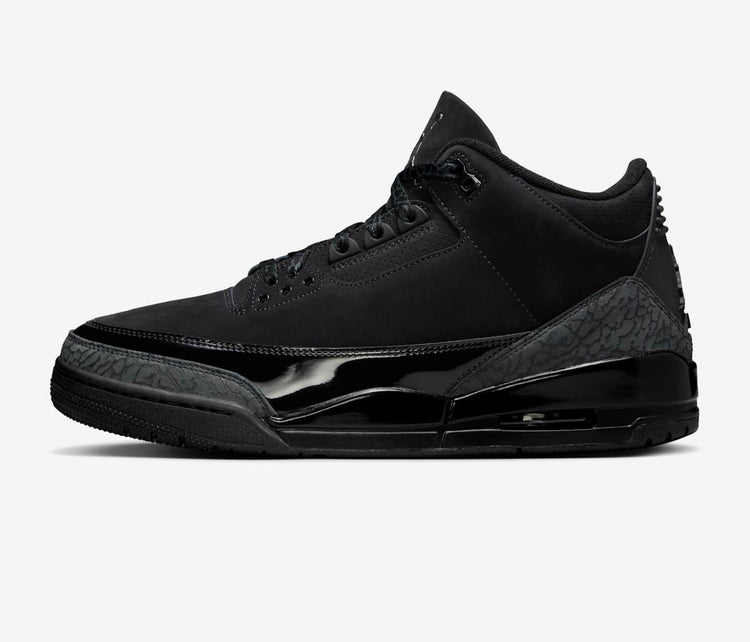 Air Jordan 3 Black Cat. Size 10.5