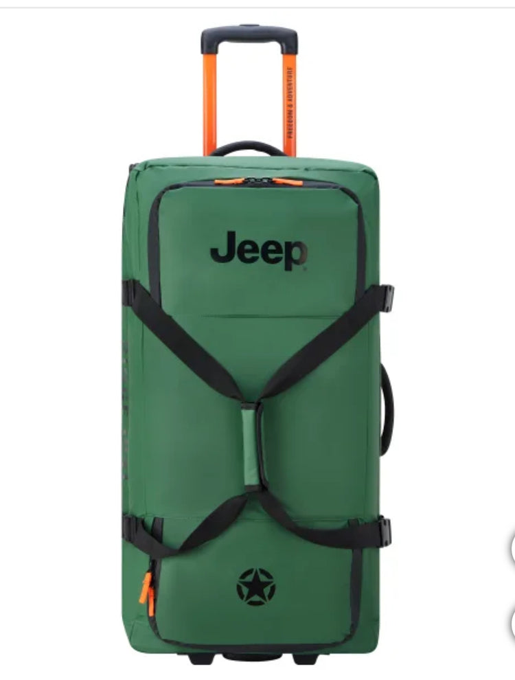 JEEP 2 Wheeled Trolley Duffel Bag