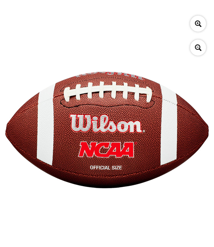 Wilson NCAA Red Zone Composite Football, Official Size (Ages 14 and up)