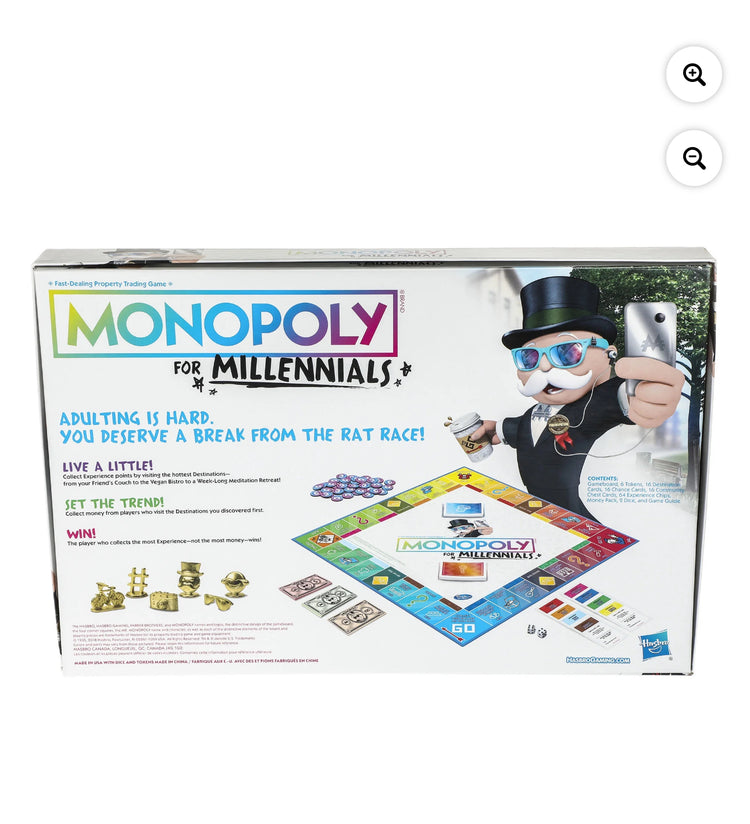 MONOPOLY MILLENNIAL EDITION