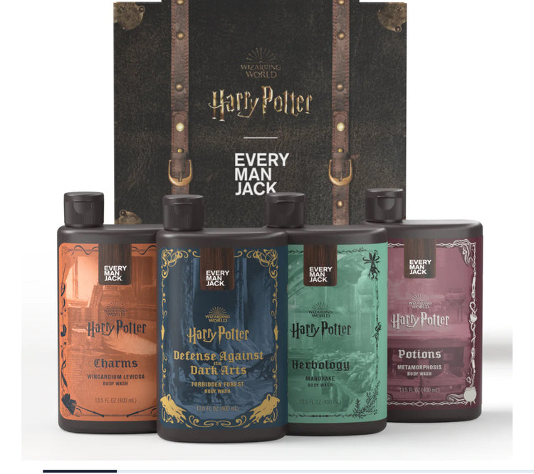 Every Man Jack body wash. Harry Potter Body Wash Collector's Set