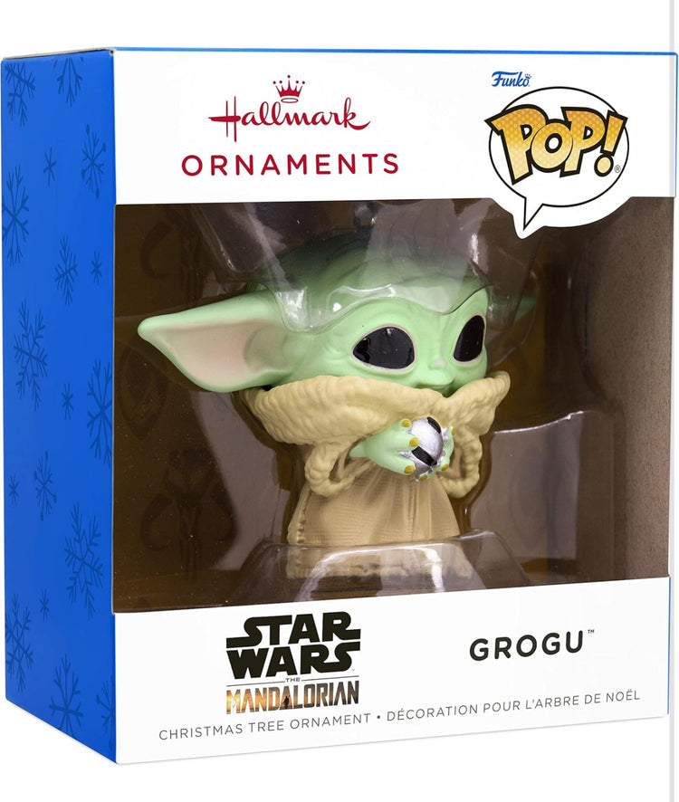 Hallmark Star Wars: The Mandalorian The Child Grogu Funko POP! Christmas Ornament, May The 4th