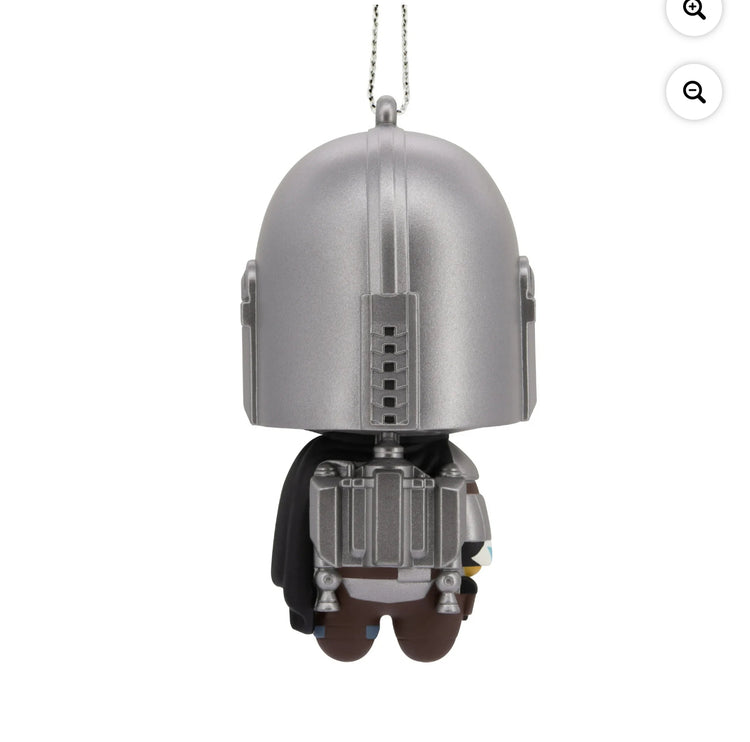 Hallmark Star Wars: The Mandalorian Christmas Ornament, Shatterproof