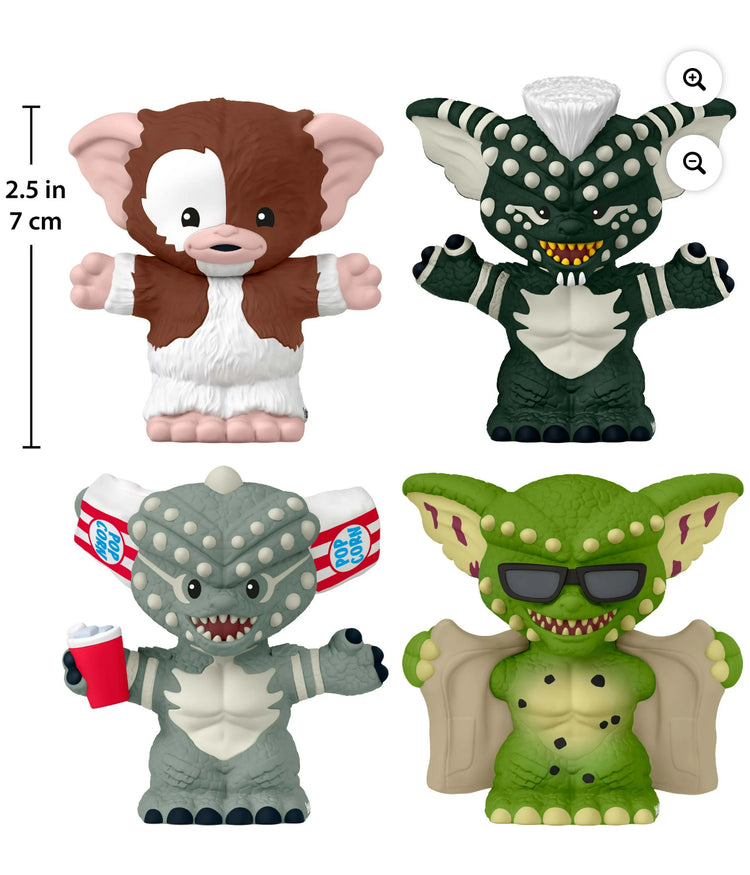 Little People Collector Gremlins Movie Special Edition Set for Adults & Fans, 4 Figures