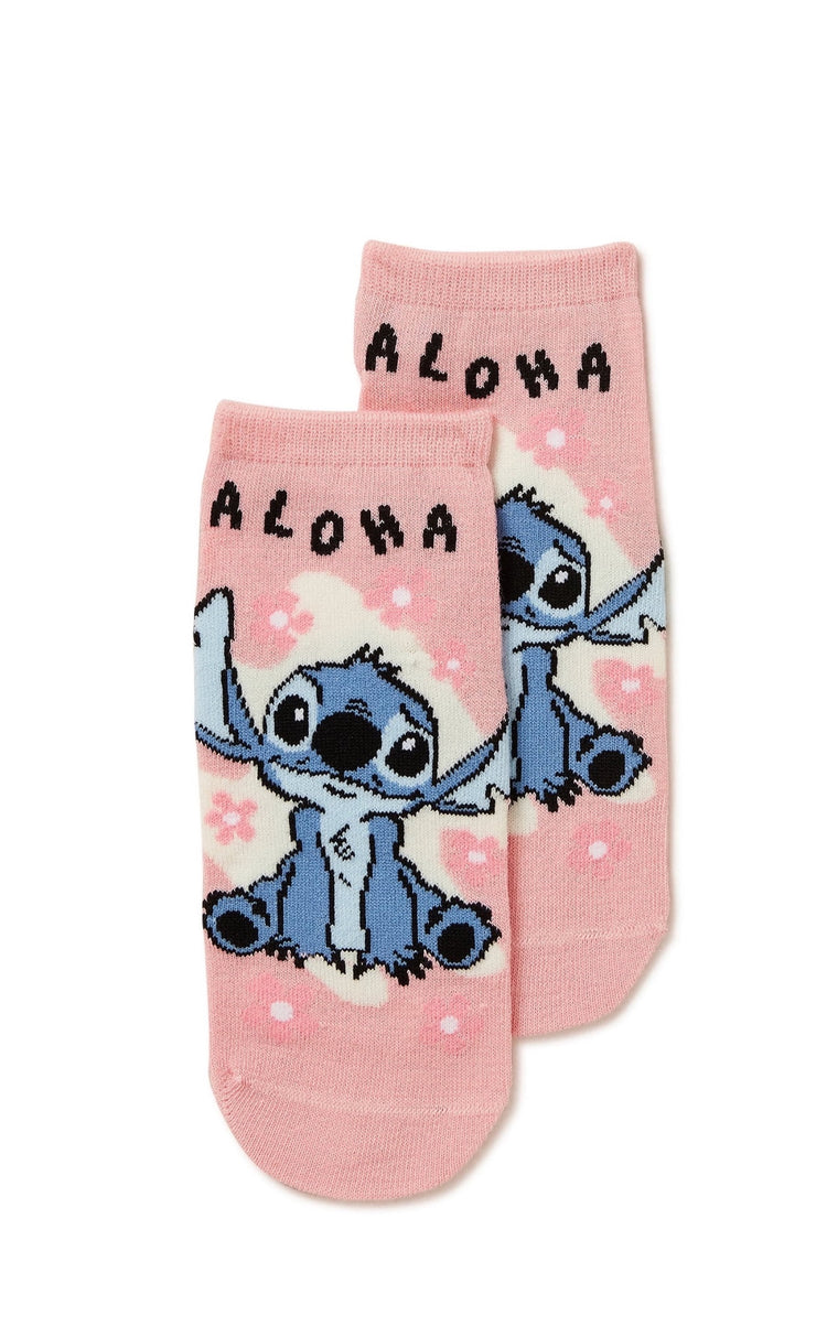 Disney Lilo & Stitch Women's No Show Socks, Size 4-10. 10 Pairs