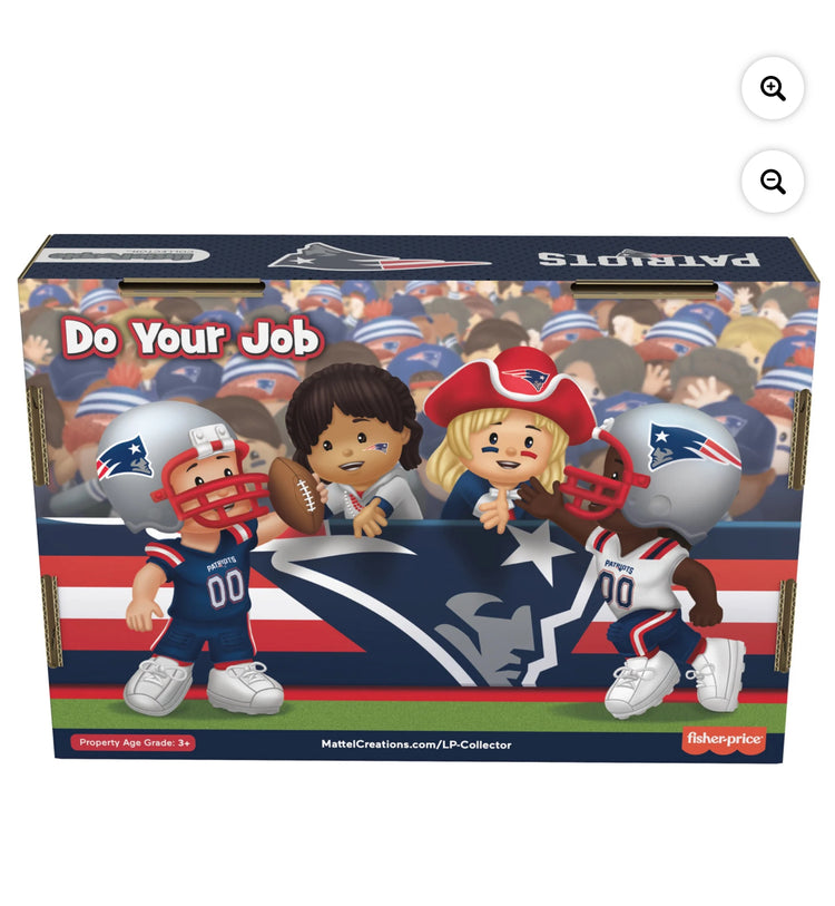 Fisher-Price Little People New England Patriots Four-Piece NFL Collector Set