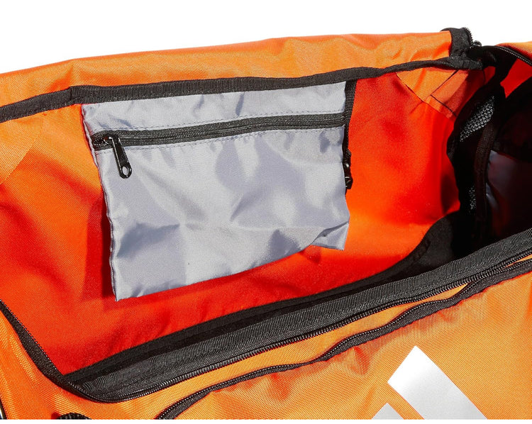 adidas Team Issue 2 Medium Duffel Bag Team Orange, Blue and Green, One Size