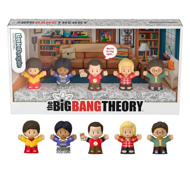 Little People Collector The Big Bang Theory TV Show Special Edition Set, 5 Figures