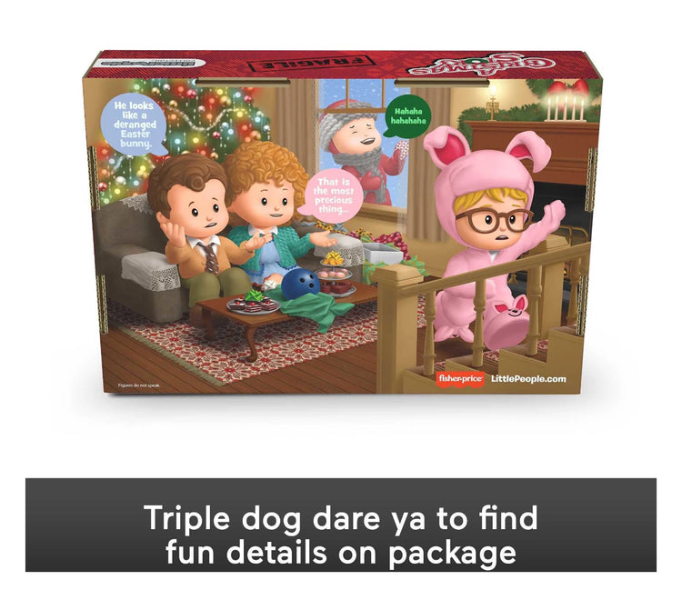 Fisher-Price Little People Collector A Christmas Story Special Edition Figure Set, 4 Figurines