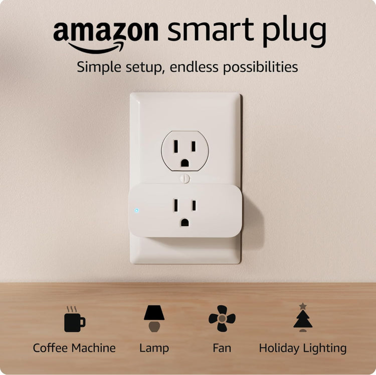 Amazon Smart Plug | Works with Alexa | Simple setup, endless possibilities.