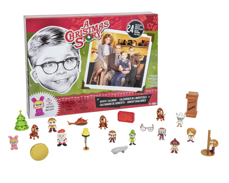 A Christmas Story Advent Calendar 24 days of Fun Collectible Surprises from The Movie A Christmas Story