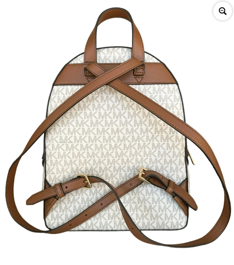 Michael Kors Jaycee Medium Vanilla Backpack