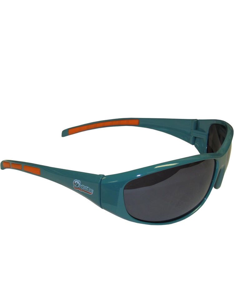 Siskiyou Sports NFL Miami Dolphins Wrap Sunglasses.